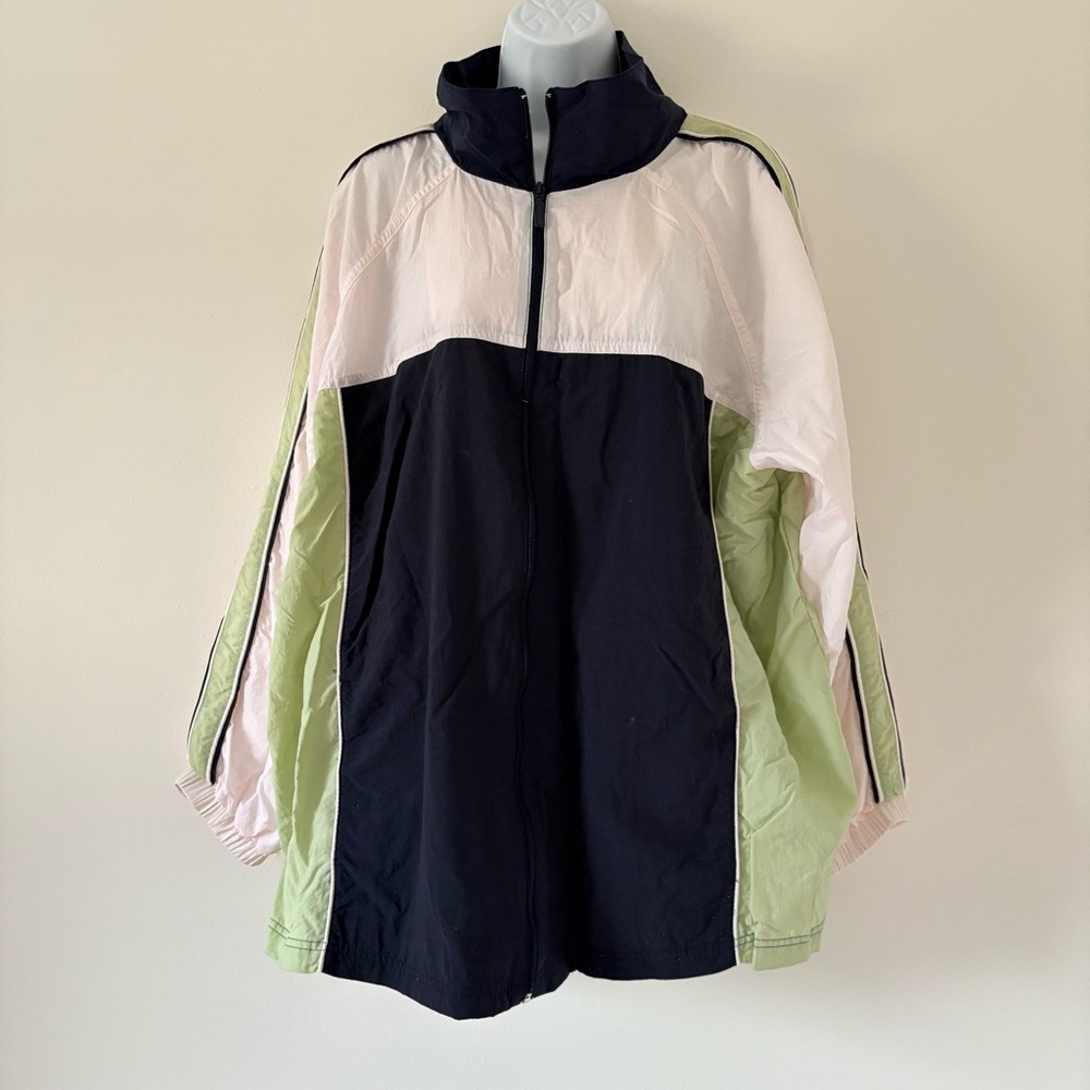 Fashion Bug Blue and Green Jacket